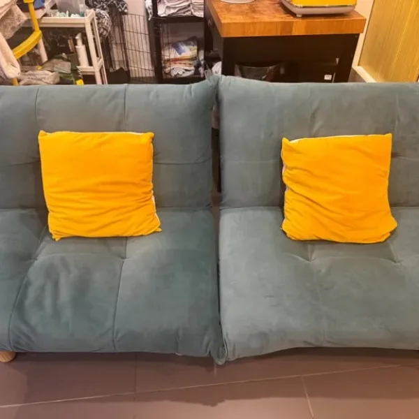 Habitat Blue Chairs x 2