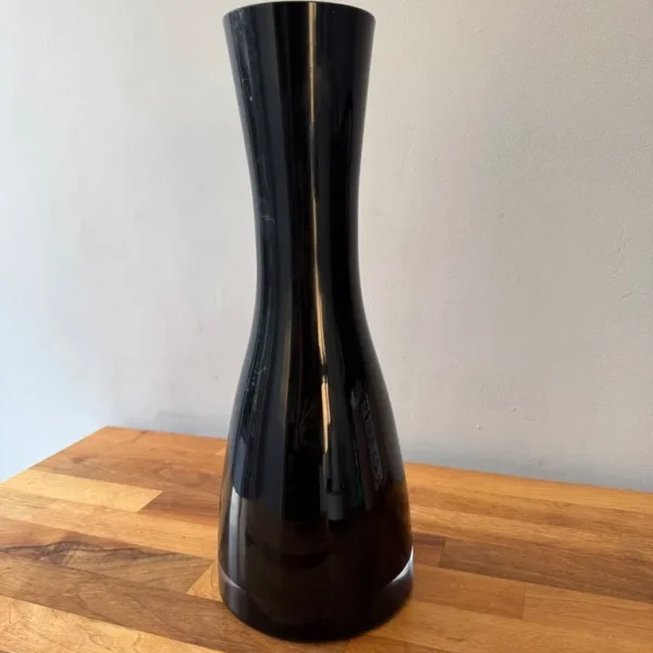 Tall Black vase