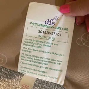 Grey sofa bed - Image 2