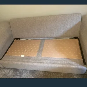 Grey sofa bed - Image 3