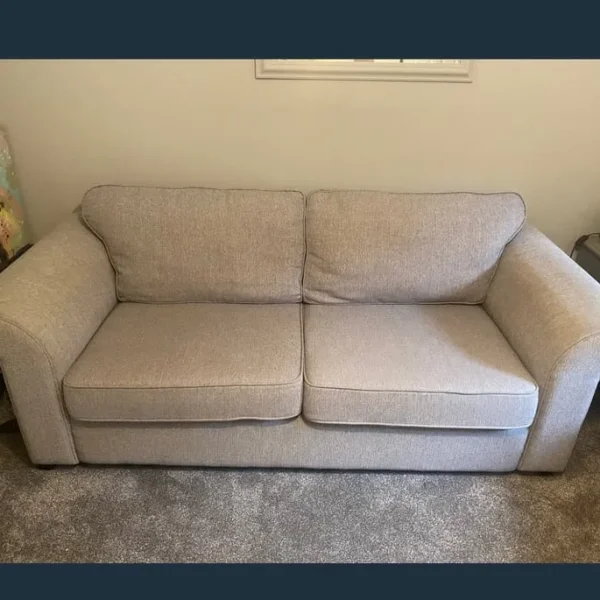 Grey sofa bed