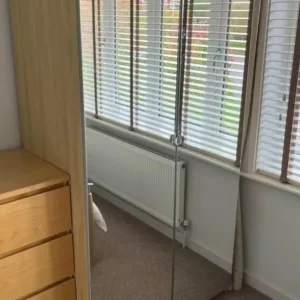 IKEA Pax double mirrored wardrobe - Image 2