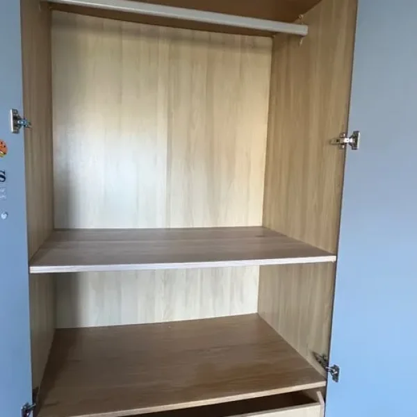 IKEA Pax double mirrored wardrobe
