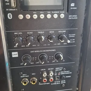 QTX QX15PA-PLUS Portable PA System 3 - Image 5