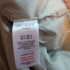 Hobbs pale blue wool blend blazer size 16 - Image 4