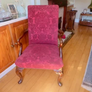 Solid Wooden Frame vintage arm chair - Image 2