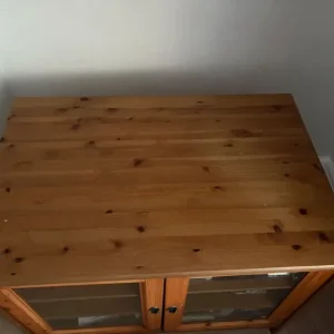 Solid oak TV cabinet - Image 2