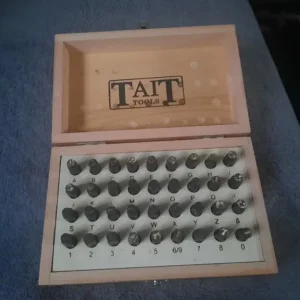 Tait tools Letters - Image 5