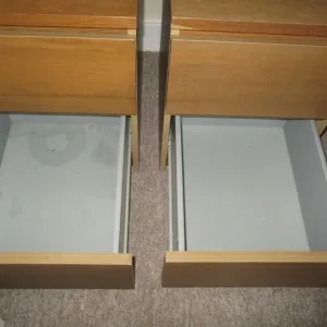 Pair of Two-Drawer Ikea Bedside Tables - Image 2