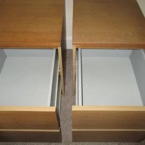 Pair of Two-Drawer Ikea Bedside Tables - Image 3