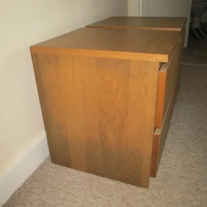 Pair of Two-Drawer Ikea Bedside Tables - Image 5