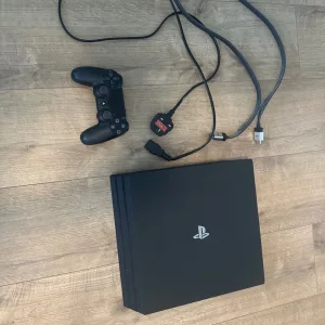 PS4 Pro 1 Tb with Controller and HDMI Cable - Image 2
