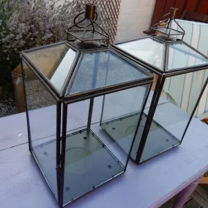 Pair of Lanterns - Wind Candleholders - Image 6