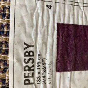 IKEA Persby rug, purple - Image 3