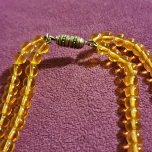 3 lovely vintage glass beaded necklaces - Image 5