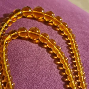 3 lovely vintage glass beaded necklaces - Image 6