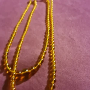 3 lovely vintage glass beaded necklaces - Image 7