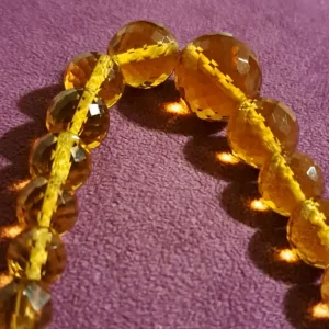 3 lovely vintage glass beaded necklaces - Image 8