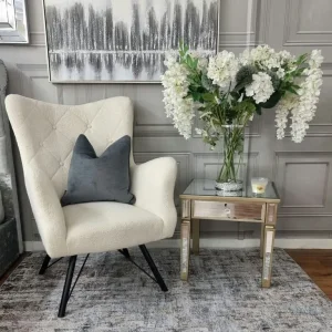 2 X Ex-Display Fabric Chairs For Sale