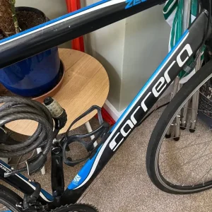 Men’s Carerra Zelos road bike with lock - Image 2