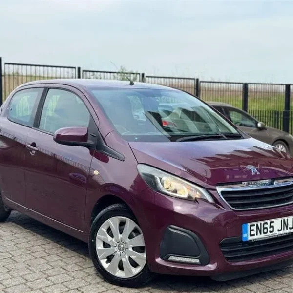 2016 Peugeot 108 1.0 Active Euro 6 5dr Hatchback Petrol Manual