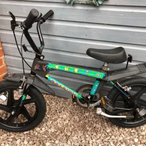 Retro Raleigh , mag wheels,