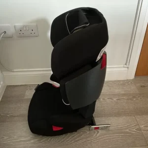 CYBEX Solution X-Fix Highback Booster Car Seat With Isofix Connectors - Group 2/3 Pure Black - Image 5