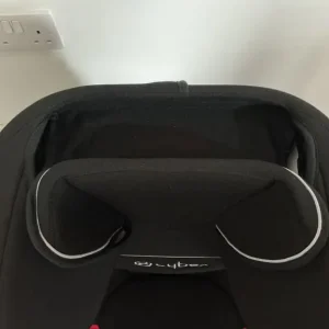 CYBEX Solution X-Fix Highback Booster Car Seat With Isofix Connectors - Group 2/3 Pure Black - Image 8