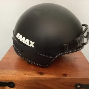 Max opened face motorbike helmet with goggles NWOT