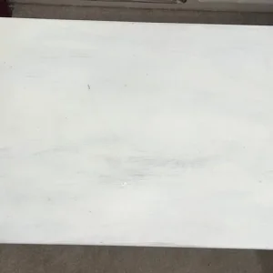 Charming White Wooden Chest - Good Condition! - Image 2