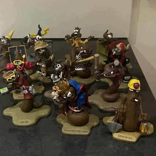 The Turds Figurines £1-£3 each