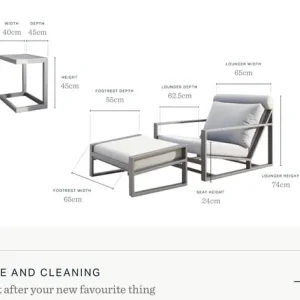 Danetti Garden Lounger Chairs Set - Image 5