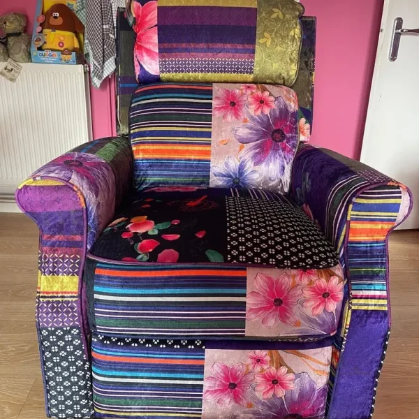 Latitude Vive: Rowena Patchwork Recliner