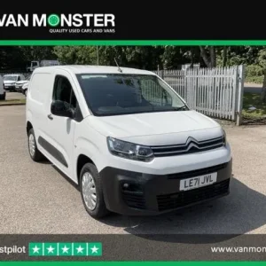 2022 Citroen Berlingo 1.5 Bluehdi 1000Kg Enterprise Pro 100Ps [6 Speed] Small Van Diesel Manual
