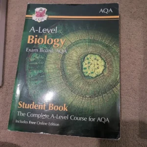 A level biology and chemistry AQA books