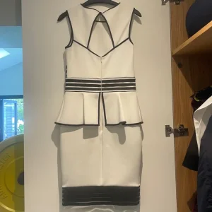 White & Black Lipsy Dress - size 10 - Image 2