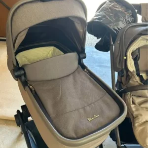 Silver Cross Reef Travel System Bundle Pram / Pushchair, Earth - Image 3