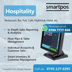 15” NEW EPOS System Retail Hospitality Salon Takeaway Restaurant With Software - Image 2