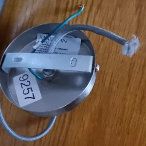 Eros Spun Metal Pendant Lamp - Like New - Image 5