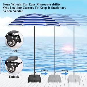 🆕 Heavy Duty 23L wheeled Parasol Umbrella Base - Image 7