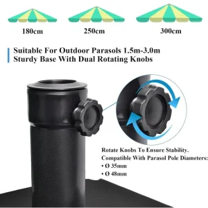🆕 Heavy Duty 23L wheeled Parasol Umbrella Base - Image 8