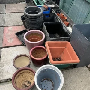 plant pots, planters, trays etc...approx 300 items