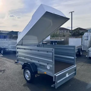 BRAND NEW ZASLAW 205SU SINGLE AXLE DOUBLE BROADSIDE TRAILER WITH LOCKABLE ABS LID - Image 5