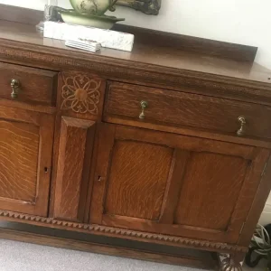 Antique Side board /Cabinet - Image 3