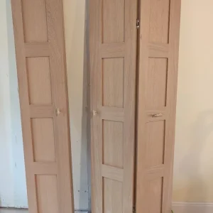 Solid Oak Bifold Doors - Image 2