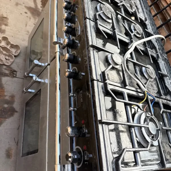 Rangemaster cooker hob combined gas and electric
