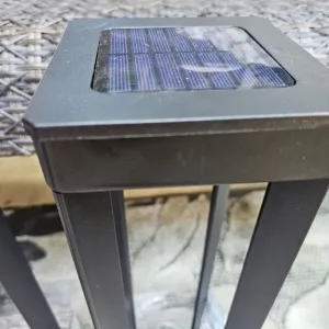 2 x modern garden bollard lights- NEW - Image 6