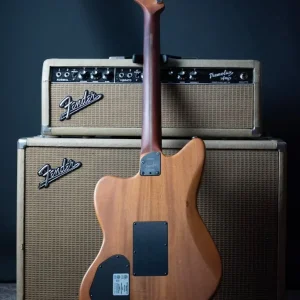 2021 Fender USA American Acoustasonic Jazzmaster in Ocean Turquoise - Image 7