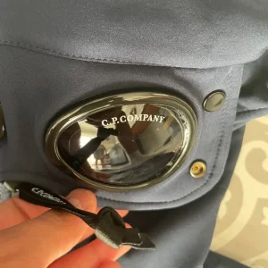 Brand New Navy CP Company Soft Shell Goggle Jacket Size M - Image 3