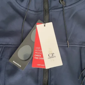 Brand New Navy CP Company Soft Shell Goggle Jacket Size M - Image 4